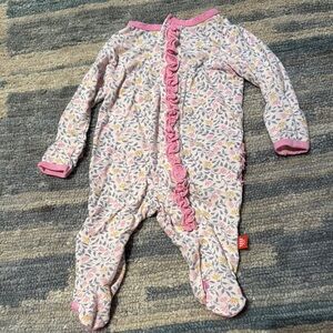 Newborn Floral Pajamas